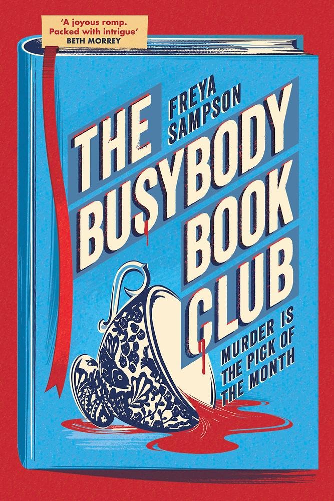 UK Cover des Buchs The Busybody Book Club Freya Sampson 